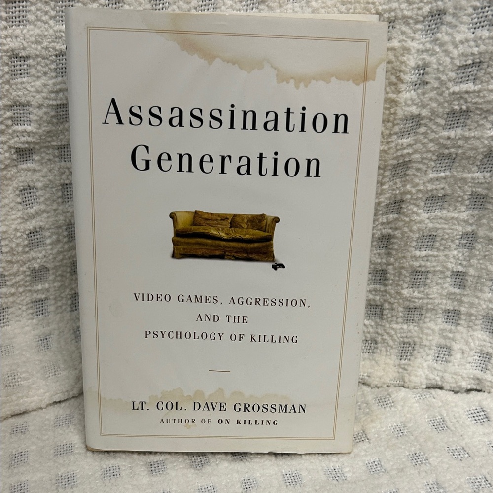 Assassination Generation Book - signed copy